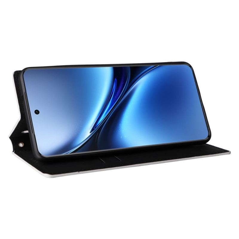 Flip Cover Vivo X200 Pro Motif Losanges