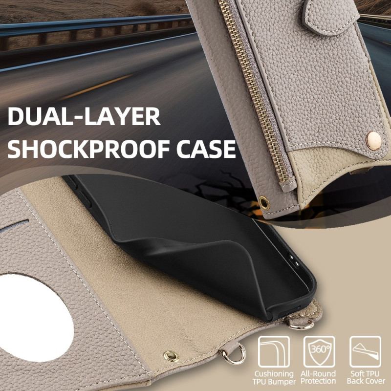 Housse Vivo X200 Pro 5G Miroir et Bandoulière