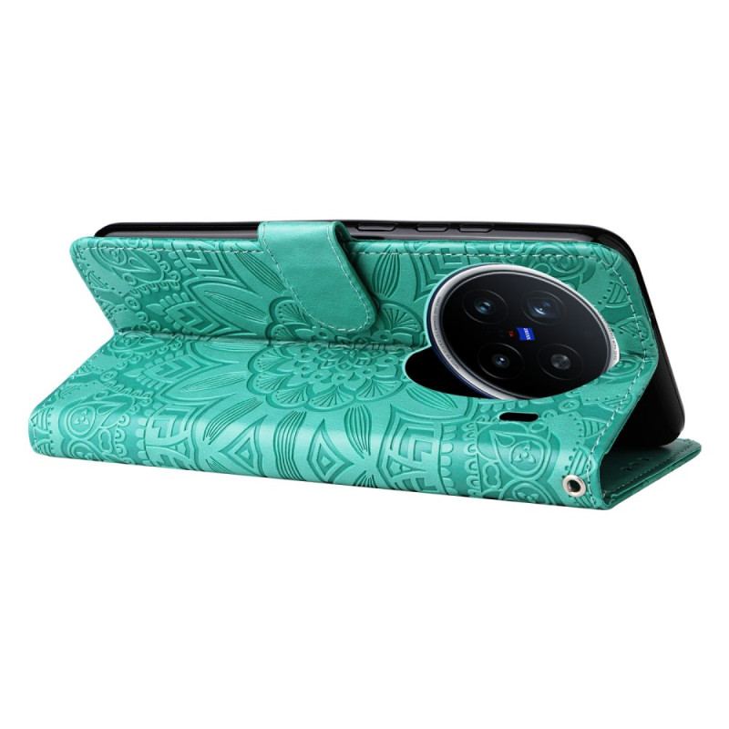 Housse Vivo X200 Pro Motif Tournesol