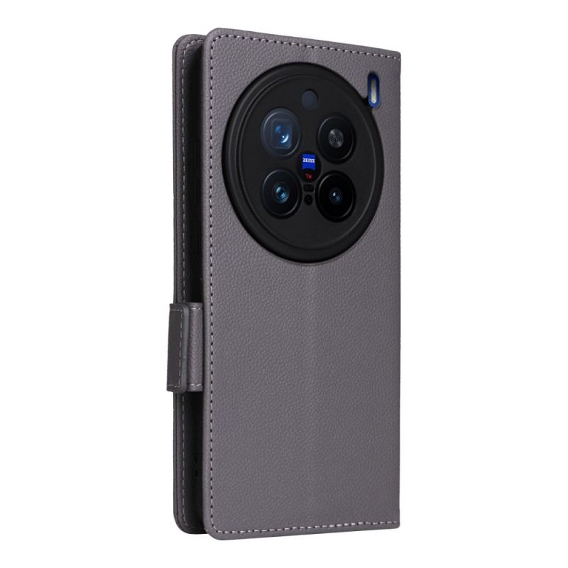 Housse Vivo X200 Pro Simili Cuir à Lanière