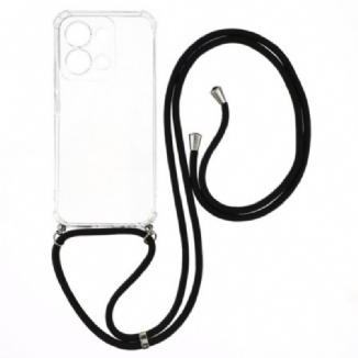 Coque à Cordon Xiaomi Redmi 15C 5G / 4G / Poco C85 4G Transparente