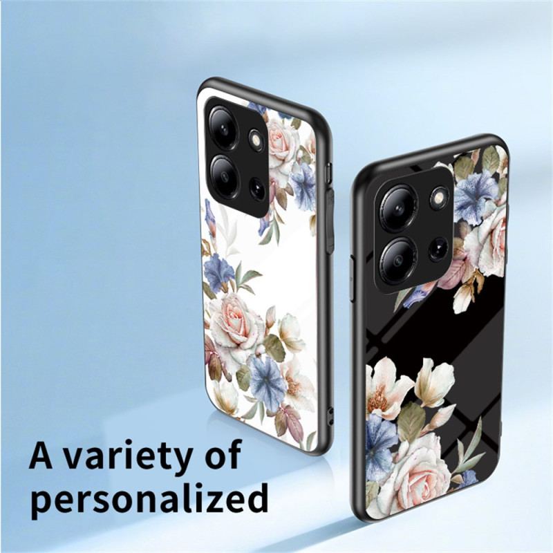 Coque Xiaomi Redmi 15C 5G / 4G / Poco C85 4G Verre Trempé Florale
