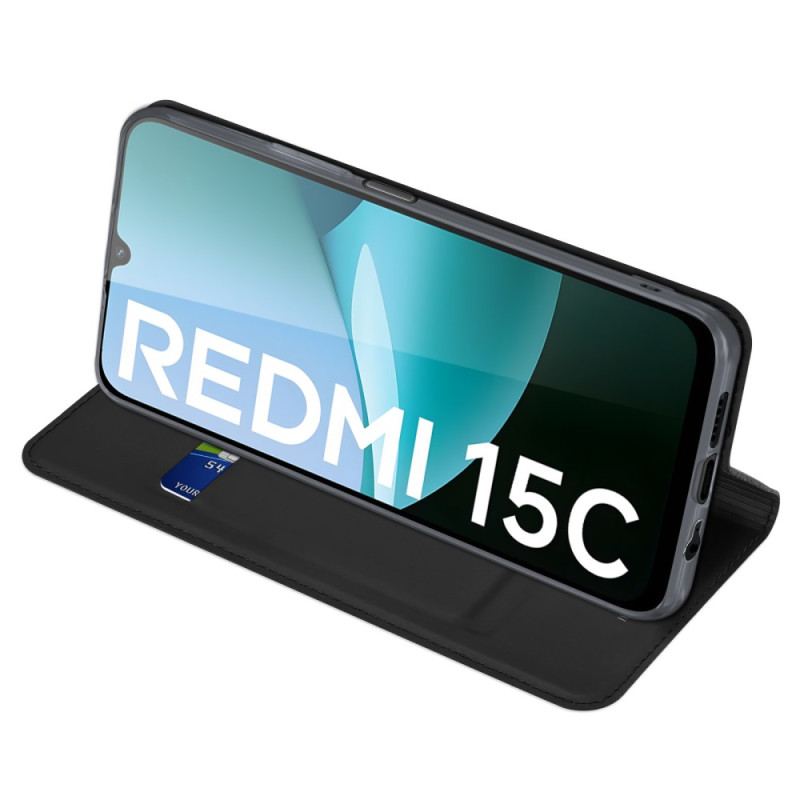 Flip Cover Xiaomi Redmi 15C 4G / 5G / Poco C85 Skin Pro Series DUC DUCIS