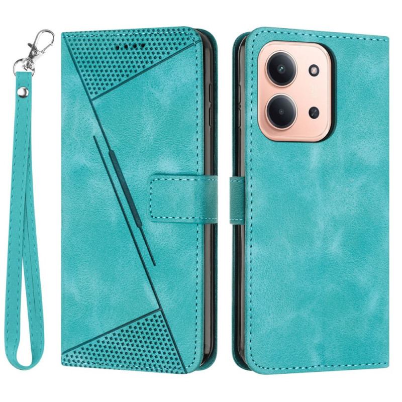 Housse Xiaomi Redmi 15C 4G / 5G / Poco C85 Lignes Design Rétro