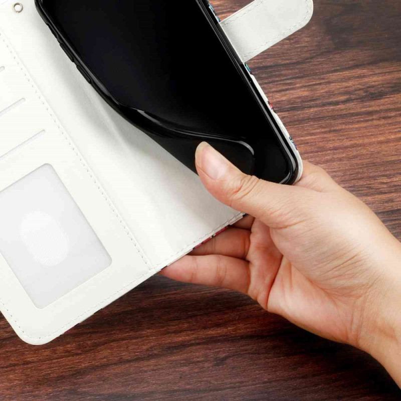 Housse Xiaomi Redmi 15C 4G / 5G / Poco C85 Papillon Bleu