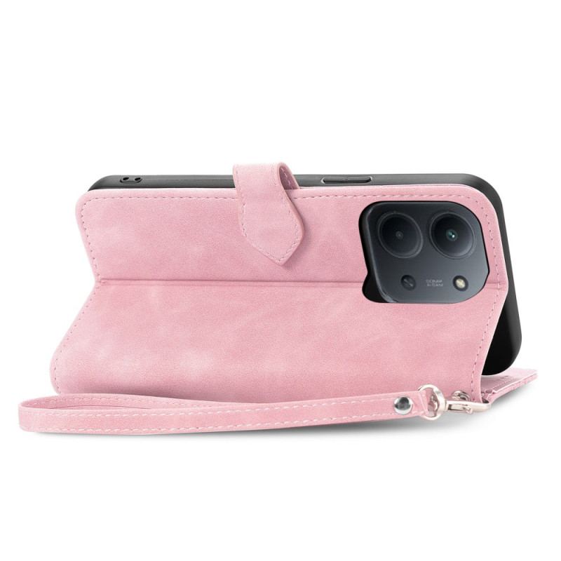 Housse Xiaomi Redmi 15C 5G / 4G / Poco C85 4G Portefeuille Dentelle