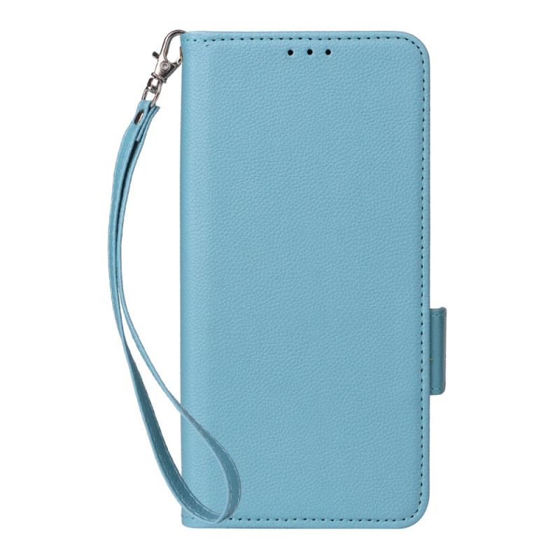 Housse Xiaomi Redmi 15C 5G / 4G / Poco C85 4G Simili Cuir avec Lanière