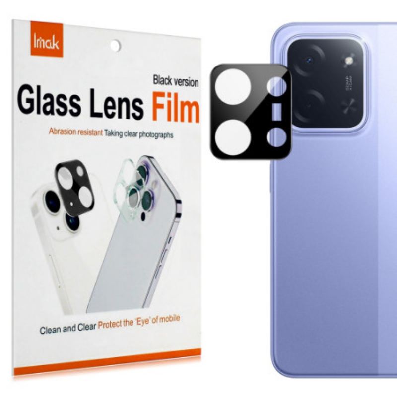 Lentille de Protection en Verre Trempé Xiaomi Poco C85 (version noire)