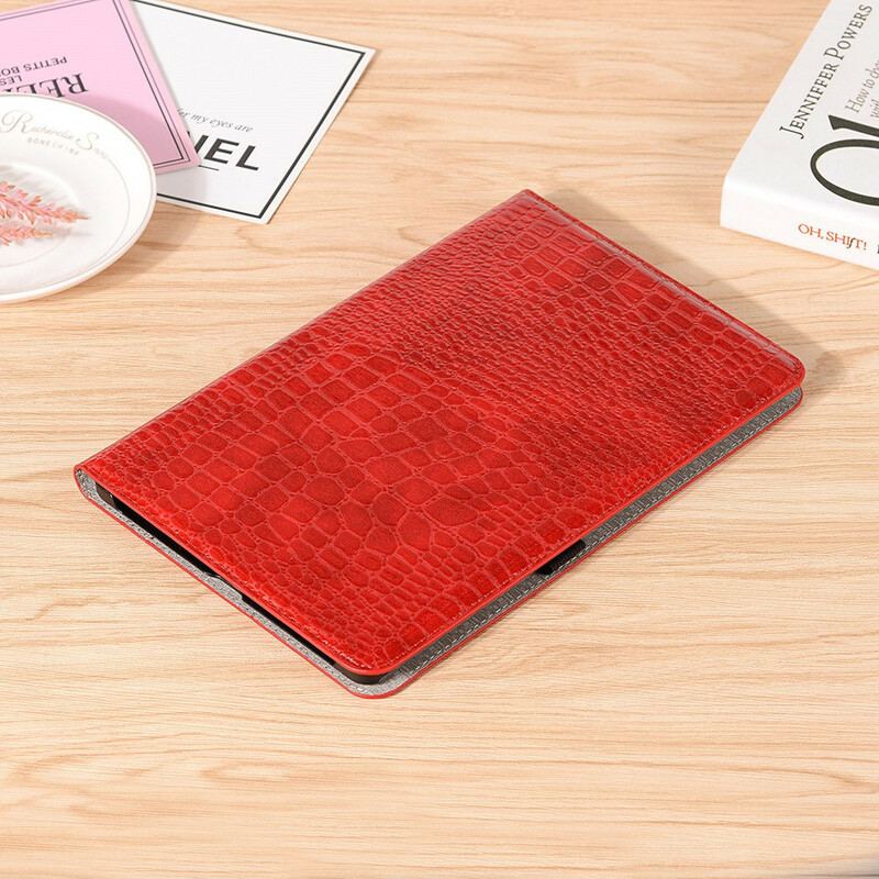 Étui Samsung Galaxy Tab S6 Lite Texture Crocodile
