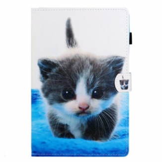Housse Samsung Galaxy Tab S6 Lite Chaton