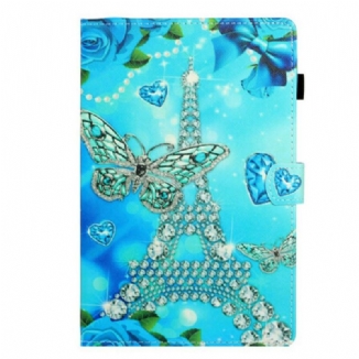 Housse Samsung Galaxy Tab S6 LiteTour Eiffel Diamant