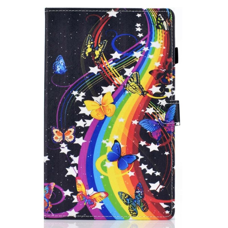 Housse Sasmung Galaxy Tab S6 Lite Papillons Uniques