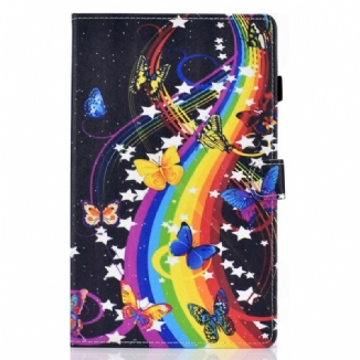 Housse Sasmung Galaxy Tab S6 Lite Papillons Uniques