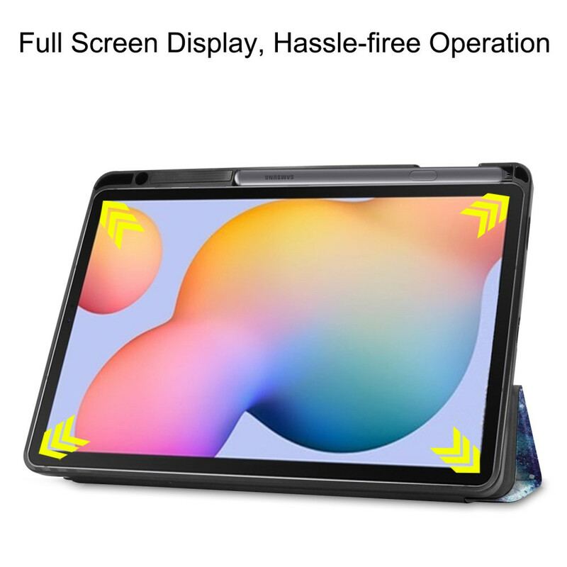 Smart Case Samsung Galaxy Tab S6 Lite Porte-Crayon Espace