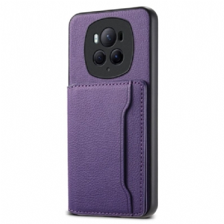 CoqueHonor Magic 6 Pro Effet Cuir Porte-Cartes Support