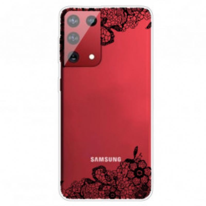 Coque Samsung Galaxy S21 Ultra 5G Dentelle Fine