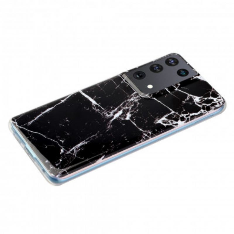 Coque Samsung Galaxy S21 Ultra 5G Marbre Classique
