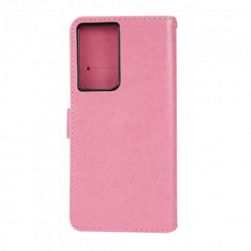 Housse Samsug Galaxy S21 Ultra 5G Papillons au Vent