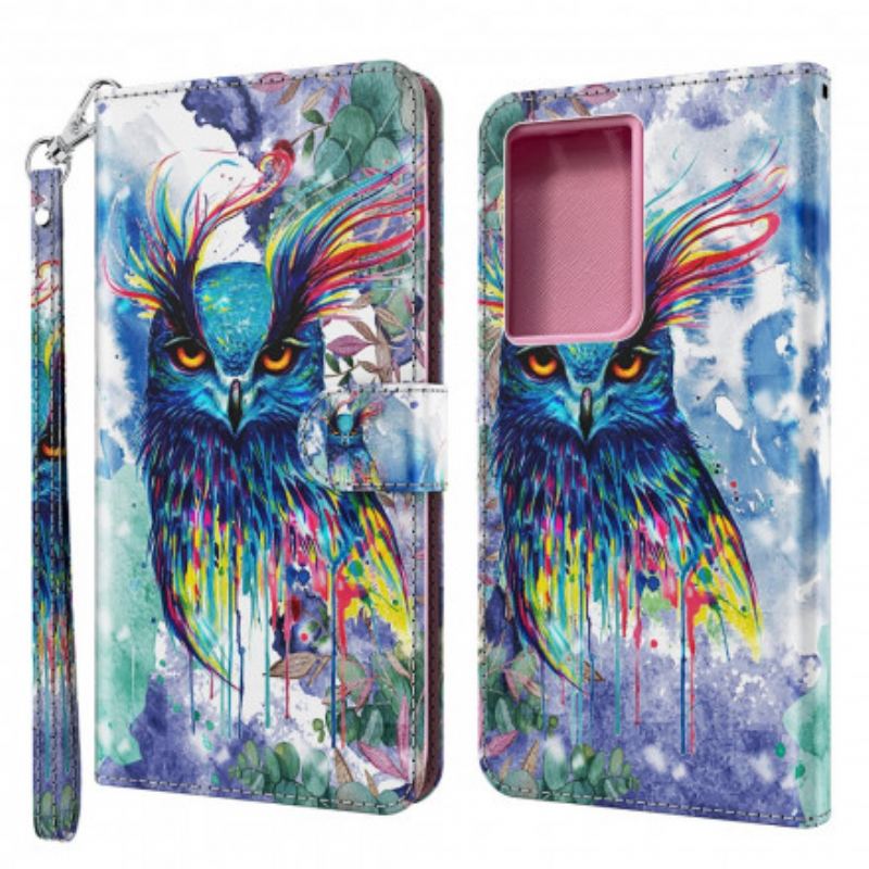 Housse Samsung Galaxy S21 Plus 5G Oiseau Aquarelle