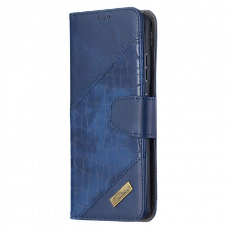 Housse Samsung Galaxy S21 Ultra 5G Effet Peau de Crocodile Classique