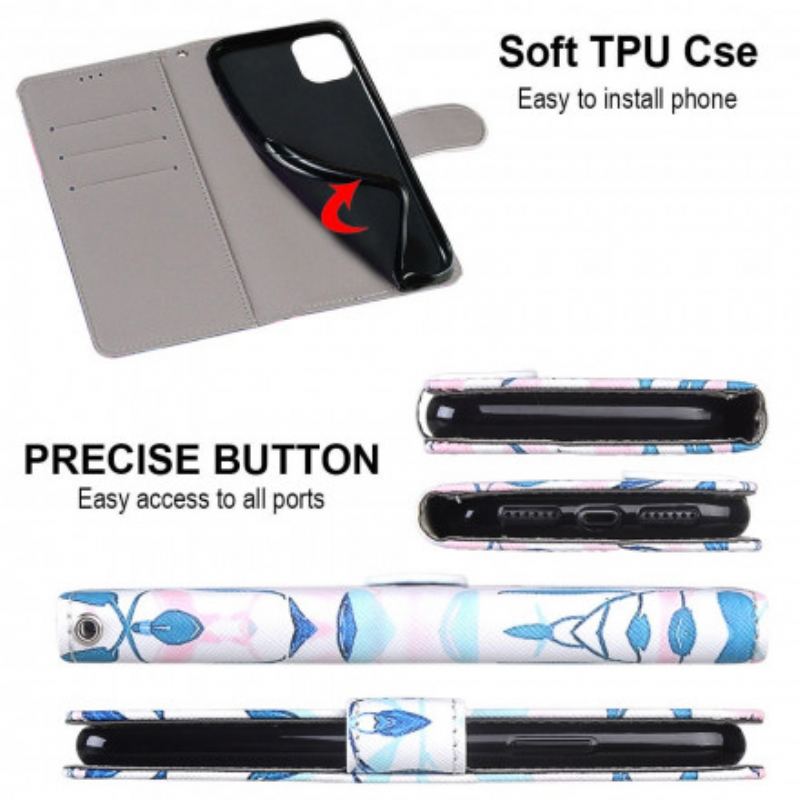 Housse Samsung Galaxy S21 Ultra 5G Feuillage en Couleur