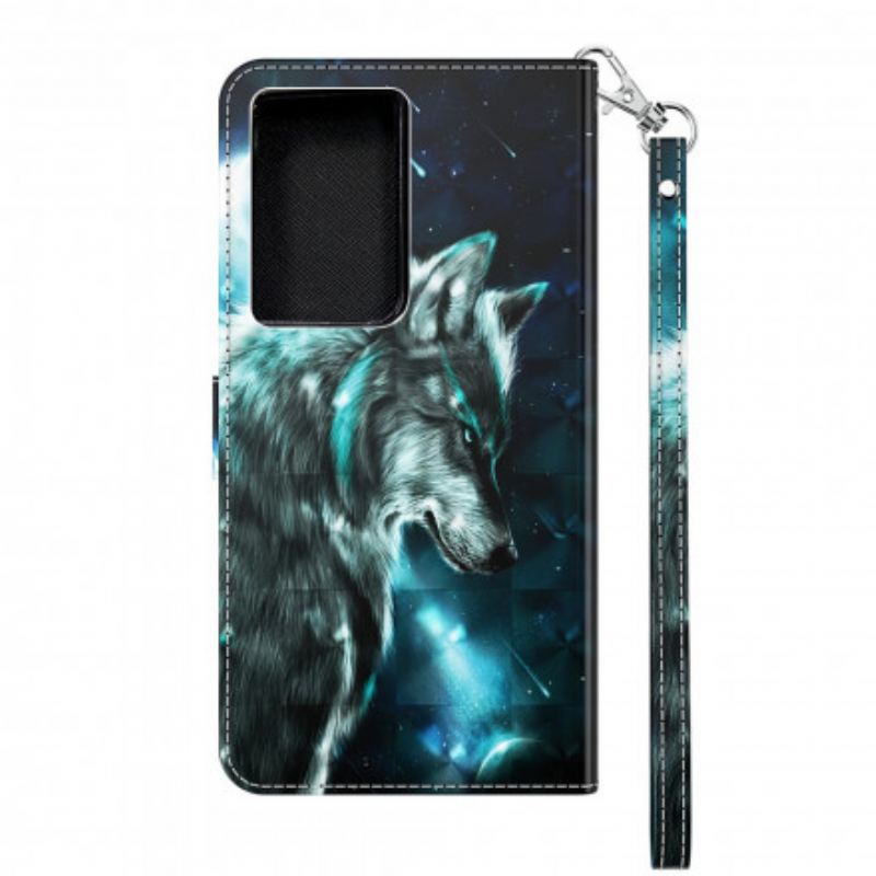 Housse Samsung Galaxy S21 Ultra 5G Loup Majestueux