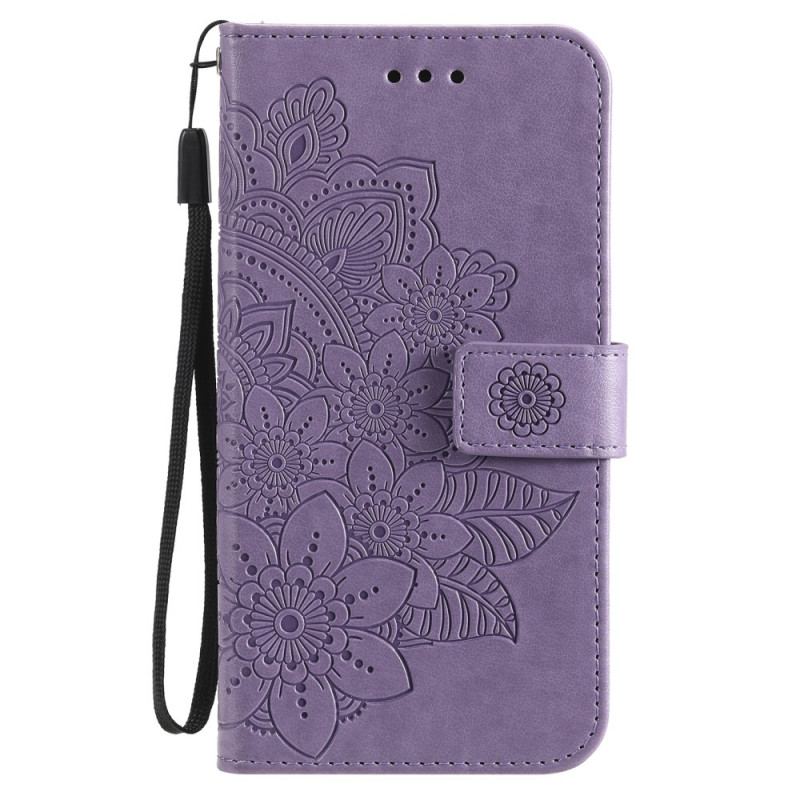 Housse Samsung Galaxy S21 Ultra 5G Mandala de Fleurs