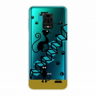 Coque Xiaomi Redmi Note 9S / Redmi Note 9 Pro Drôles de Chats