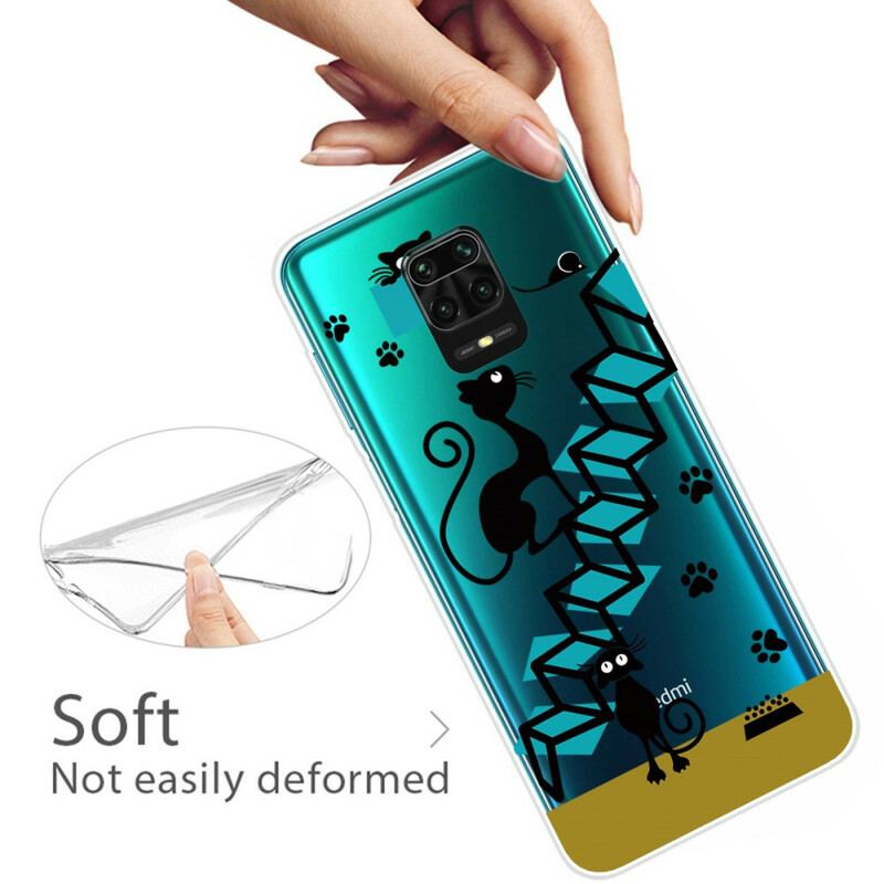 Coque Xiaomi Redmi Note 9S / Redmi Note 9 Pro Drôles de Chats