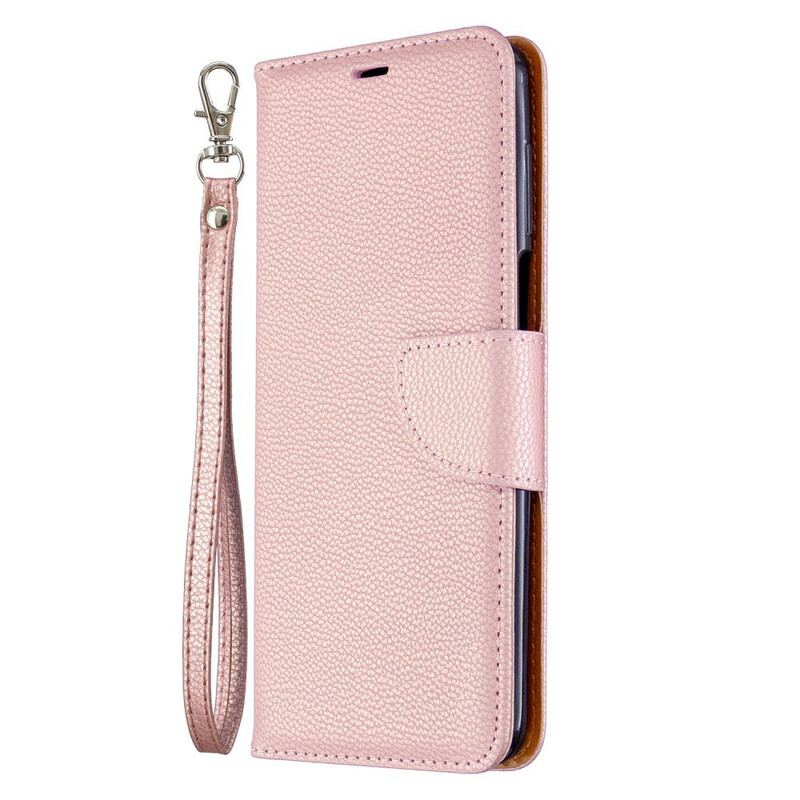 Housse Xiaomi Redmi Note 9S / Note 9 Pro Effet Cuir Litchi