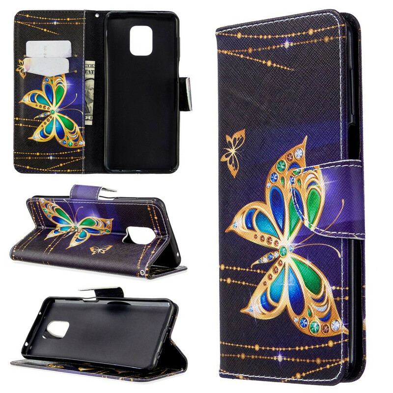 Housse Xiaomi Redmi Note 9S / Note 9 Pro Incroyables Papillons