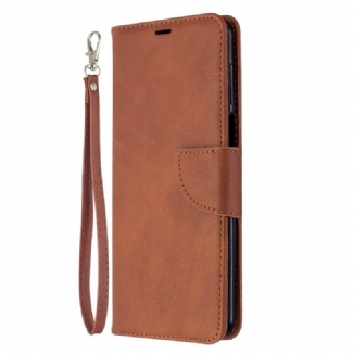 Housse Xiaomi Redmi Note 9S / Redmi Note 9 Pro Style Cuir à Lanière