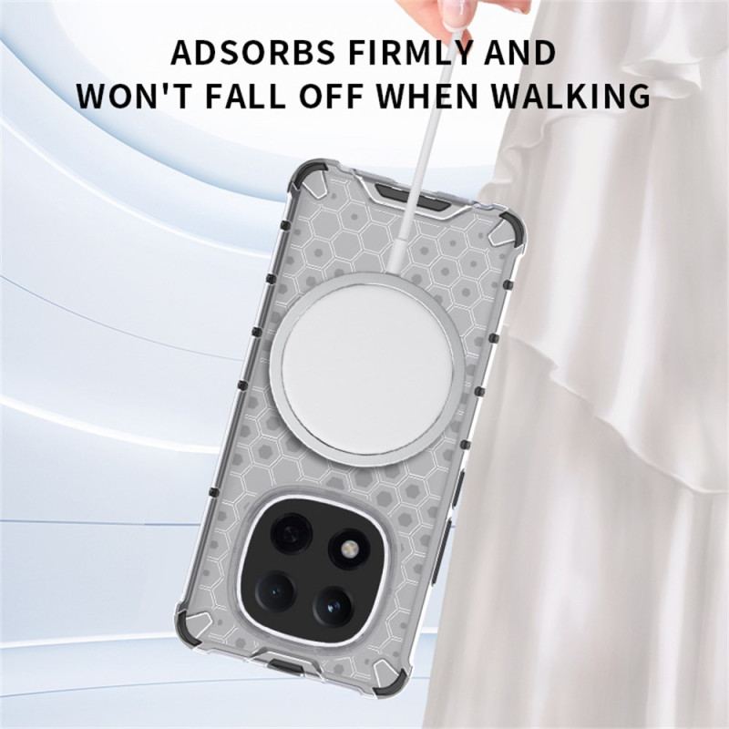 Coque Xiaomi Redmi Note 15 Pro 5G Magnétique Nid d'Abeille