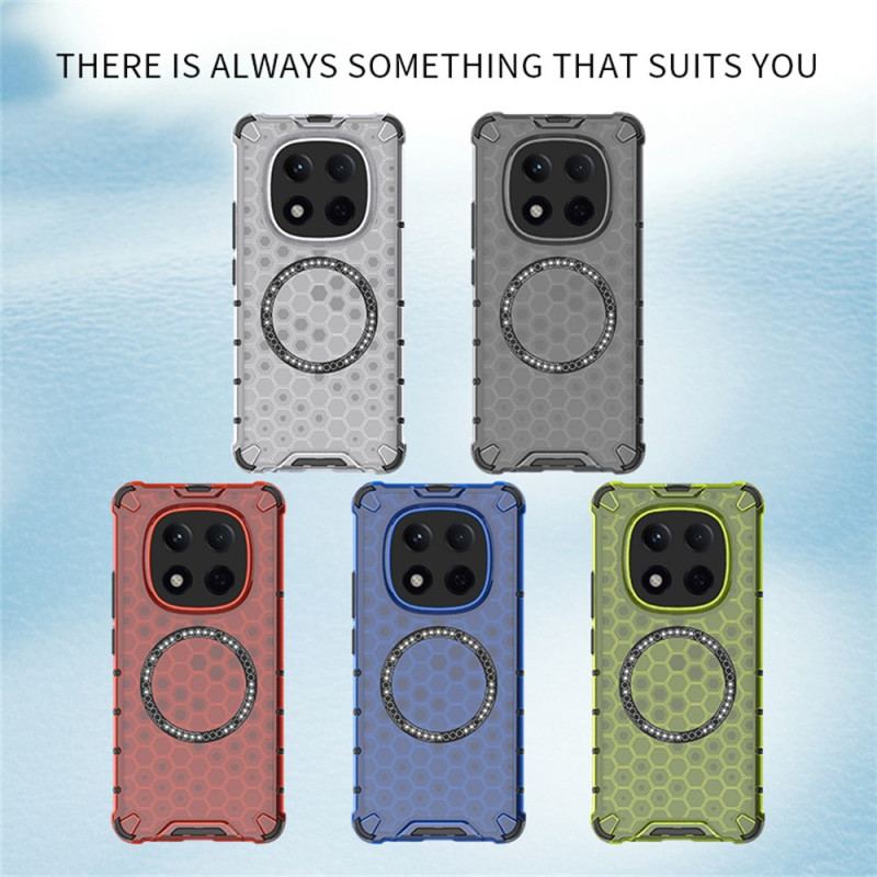 Coque Xiaomi Redmi Note 15 Pro 5G Magnétique Nid d'Abeille
