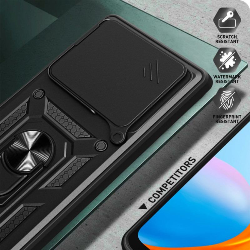 Coque Xiaomi Redmi Note 15 Pro 5G Protection Caméra Coulissante et Support