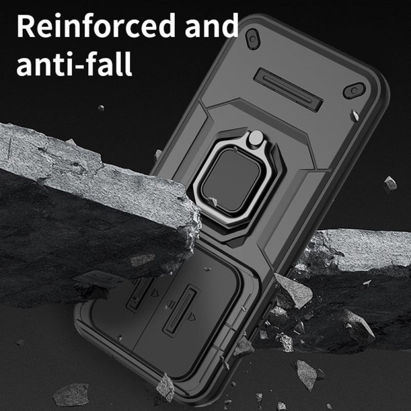 Coque Xiaomi Redmi Note 15 Pro 5G Ring Résistante avec Cache-Objectif
