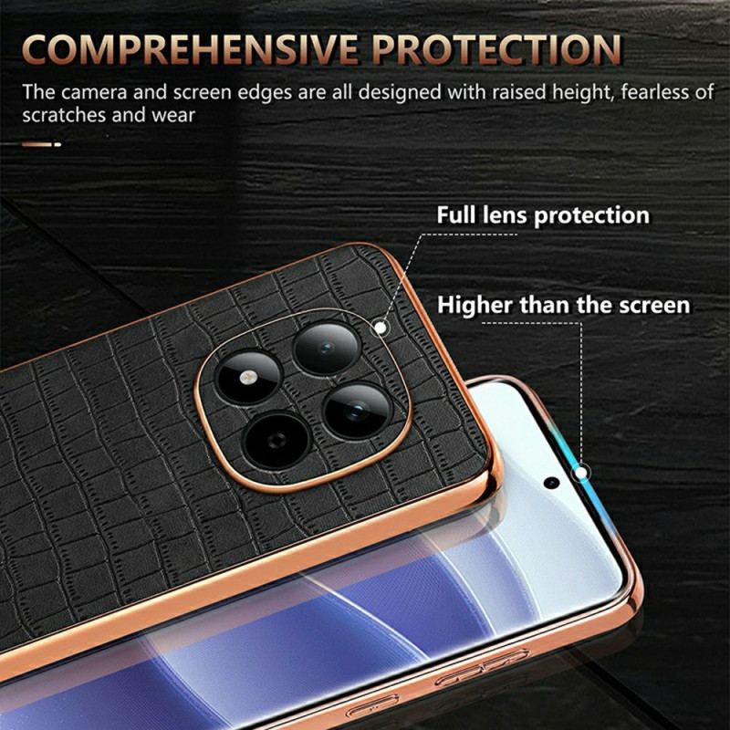Coque Xiaomi Redmi Note 15 Pro 5G Texture Crocodile AZNS