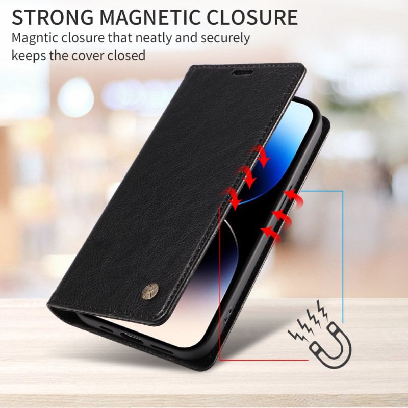 Flip Cover Xiaomi Redmi Note 15 Pro 5G Rétro YIKATU YK