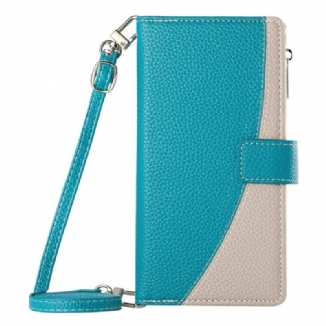 Housse Xiaomi Redmi Note 15 Pro 5G Bicolore Lanière et Bandoulière