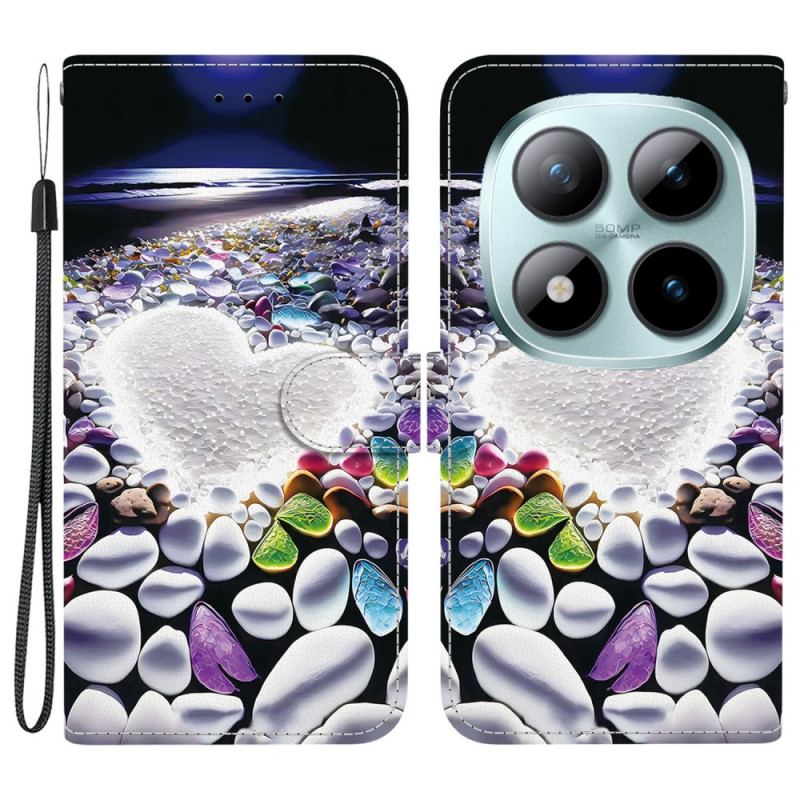 Housse Xiaomi Redmi Note 15 Pro 5G Cœur Blanc