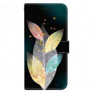 Housse Xiaomi Redmi Note 15 Pro 5G Feuilles Colorées