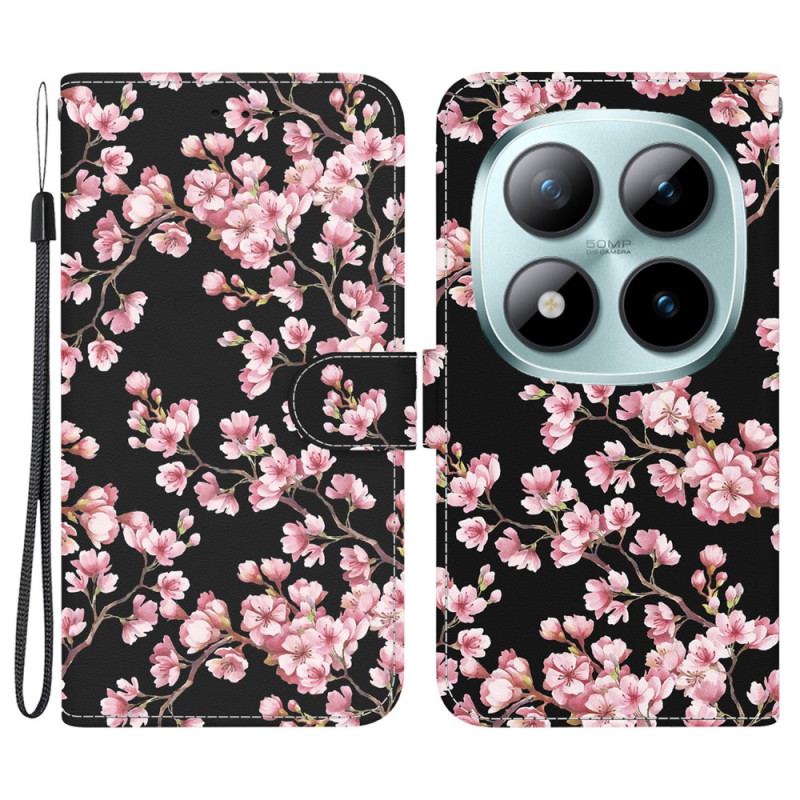 Housse Xiaomi Redmi Note 15 Pro 5G Fleurs de Prunier