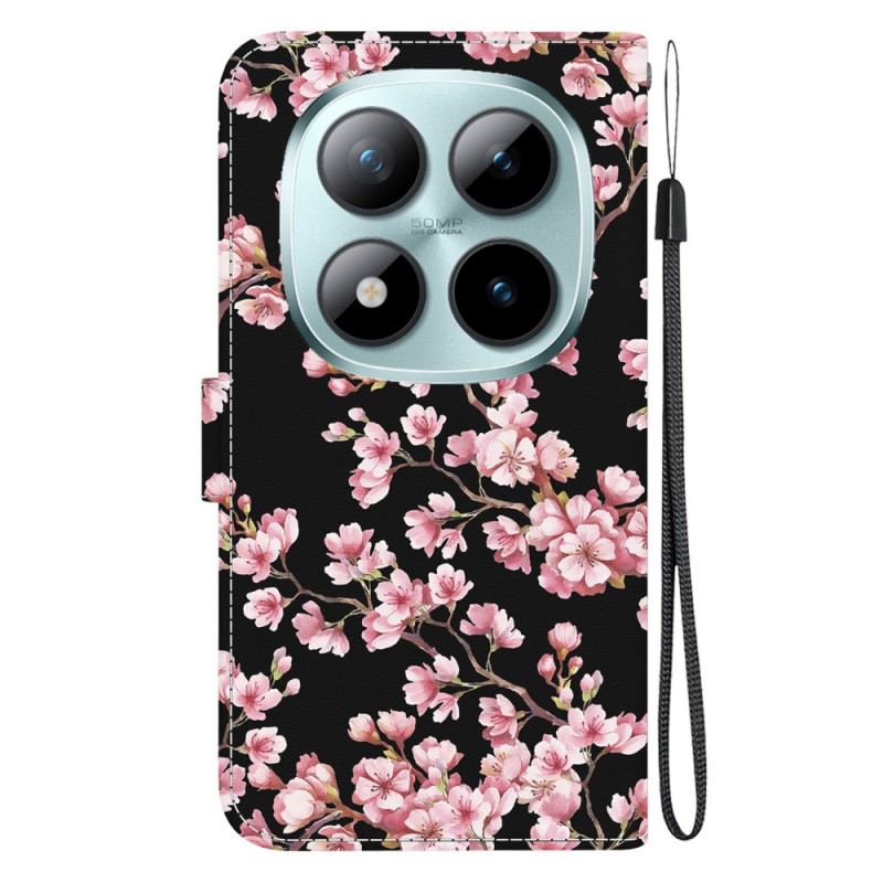 Housse Xiaomi Redmi Note 15 Pro 5G Fleurs de Prunier