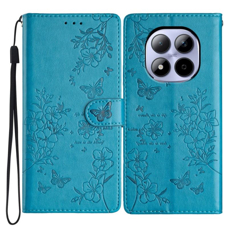 Housse Xiaomi Redmi Note 15 Pro 5G Gravure Florale