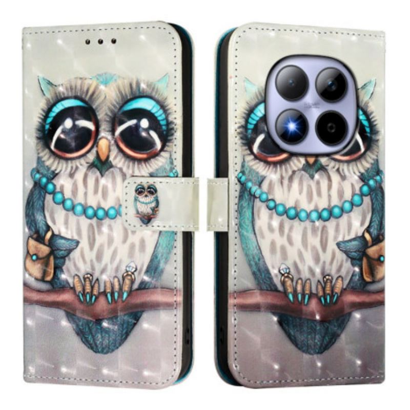 Housse Xiaomi Redmi Note 15 Pro 5G Hibou