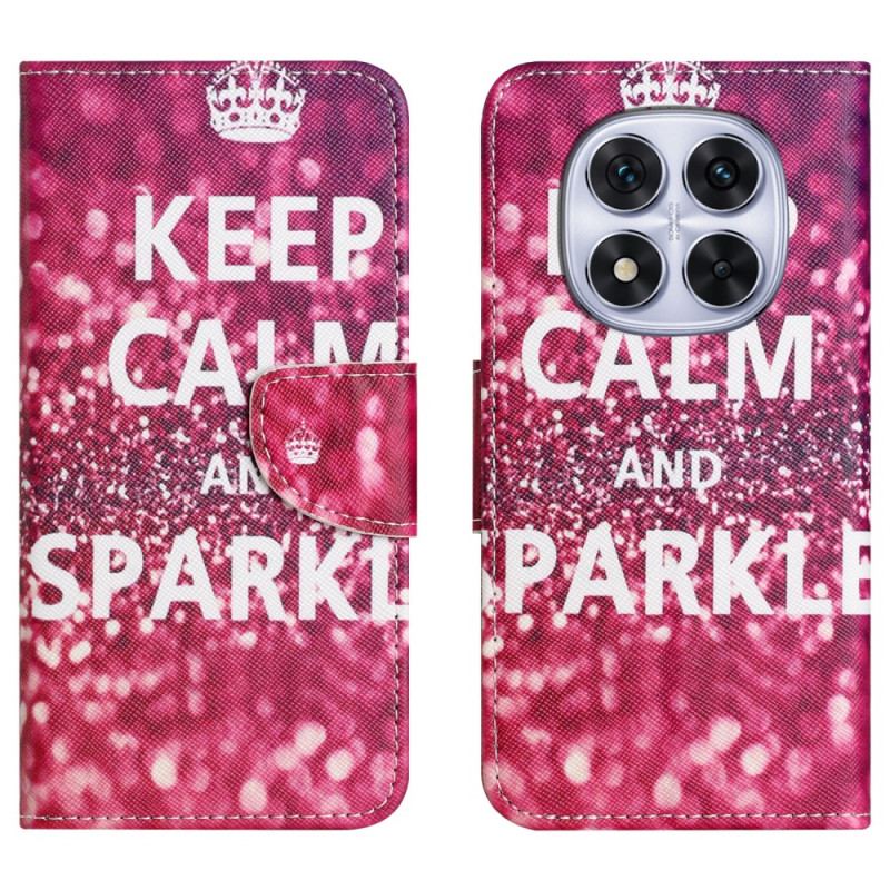 Housse Xiaomi Redmi Note 15 Pro 5G Keep Calm and Sparkle