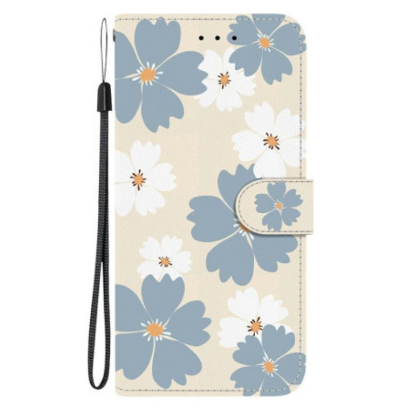 Housse Xiaomi Redmi Note 15 Pro 5G Marguerites Bleues