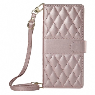 Housse Xiaomi Redmi Note 15 Pro 5G Matelassée avec Sangles