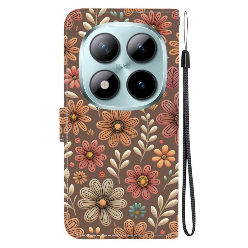 Housse Xiaomi Redmi Note 15 Pro 5G Motif Floral