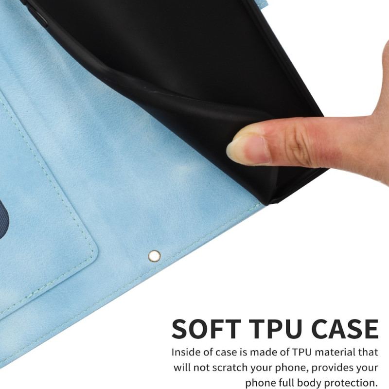 Housse Xiaomi Redmi Note 15 Pro 5G Motif Floral avec Lanière